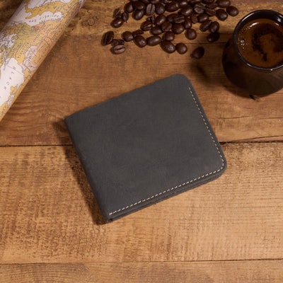 Trifold Leather Wallet