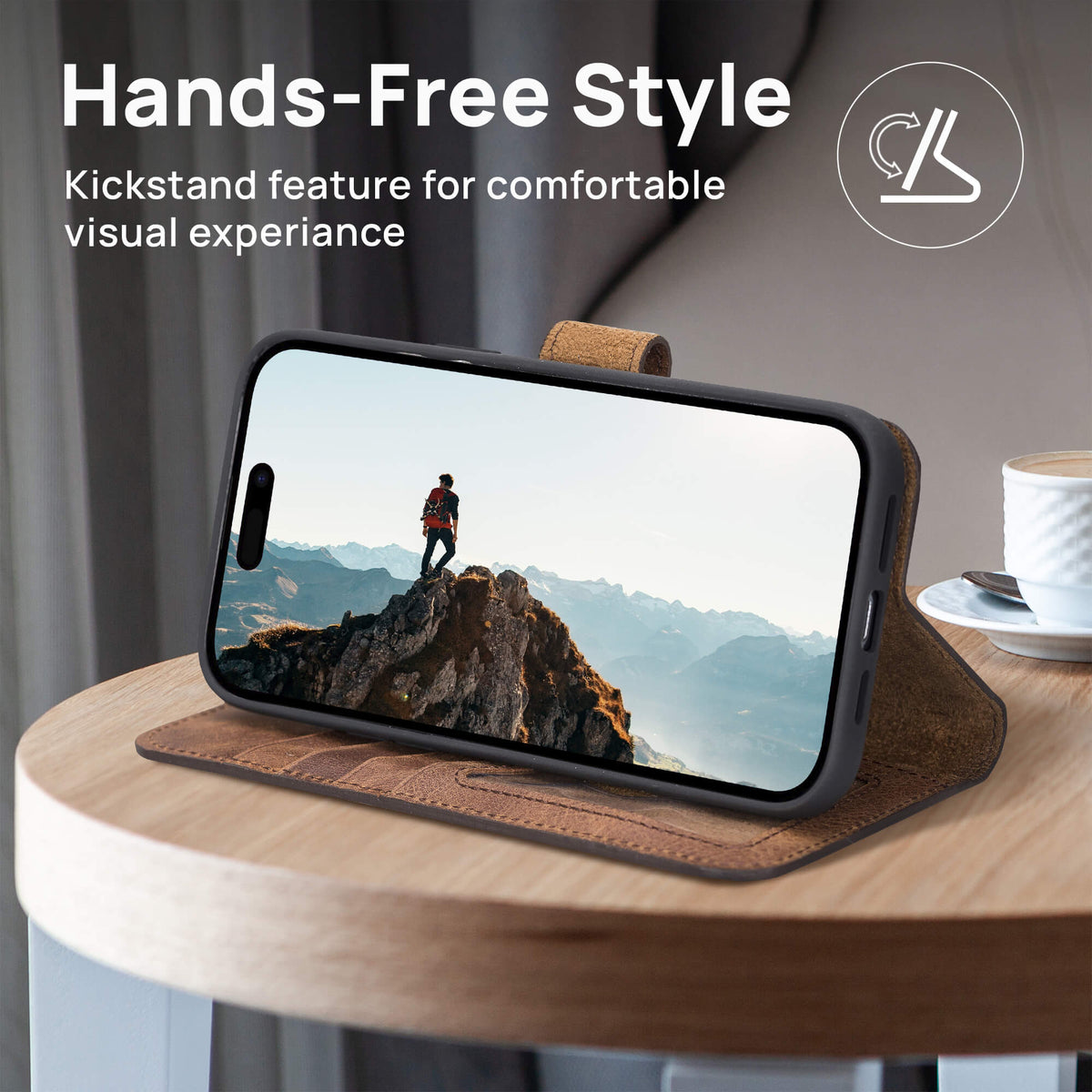 iPhone X / Xs Leather Wallet Case