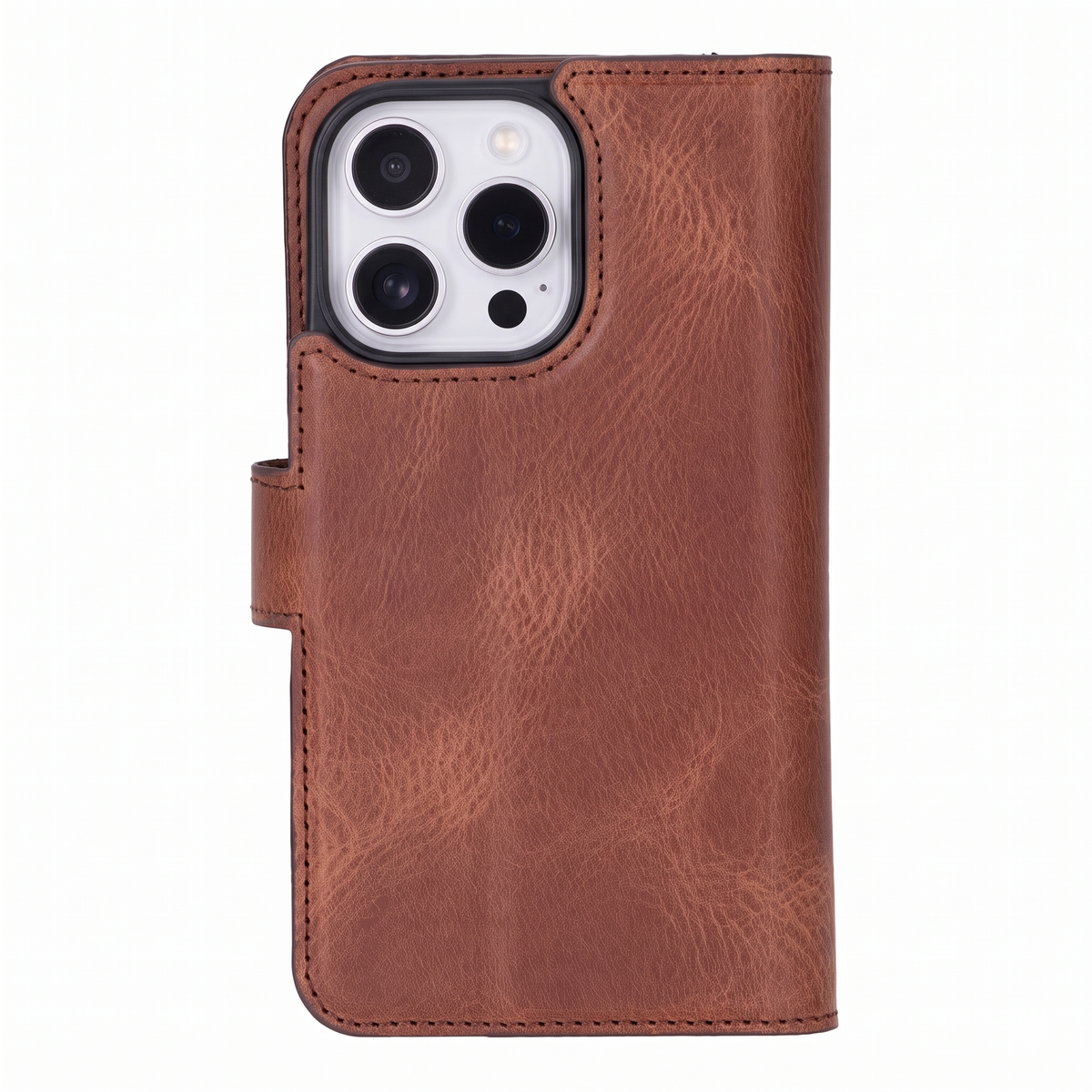 iPhone 16 Pro Leather Double Wallet Case