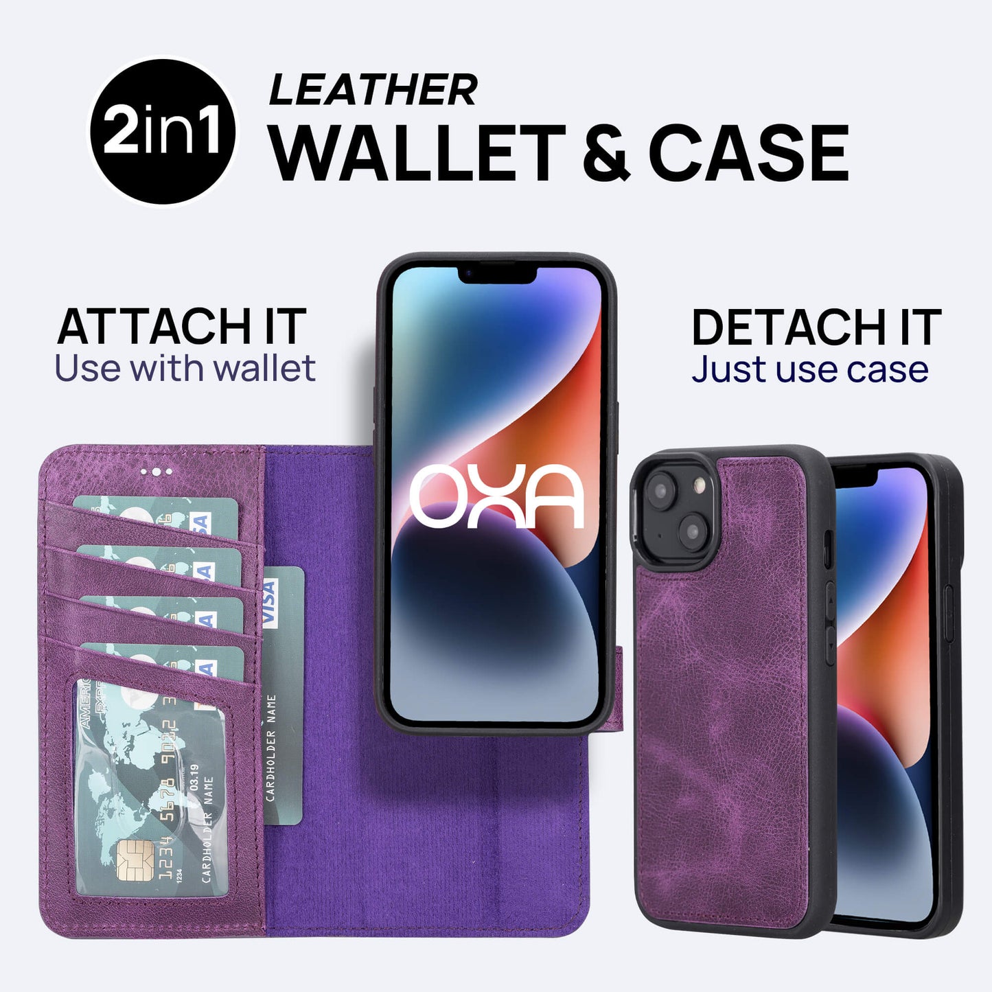 iPhone 11 Leather Wallet Case