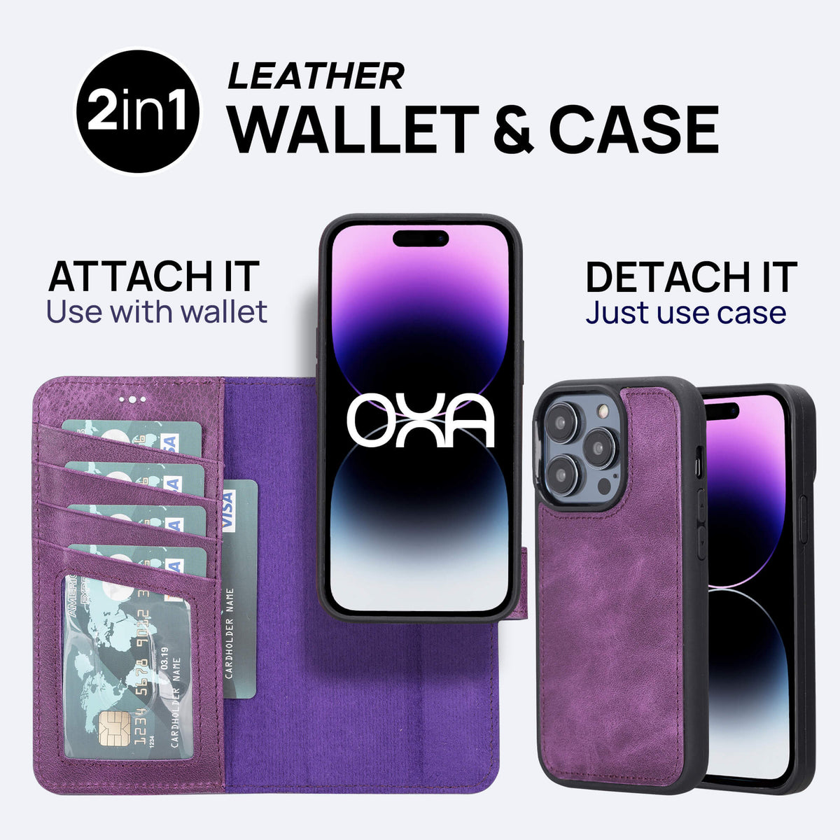 iPhone 11 Pro Leather Wallet Case