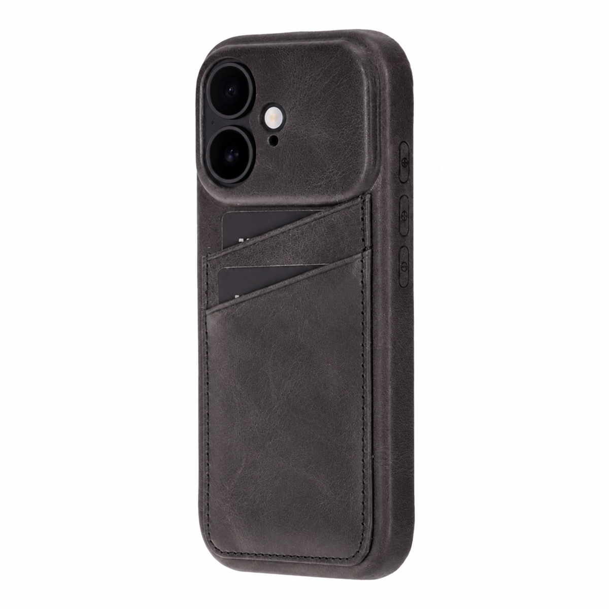 iPhone 17 Leather Case with Card Holder