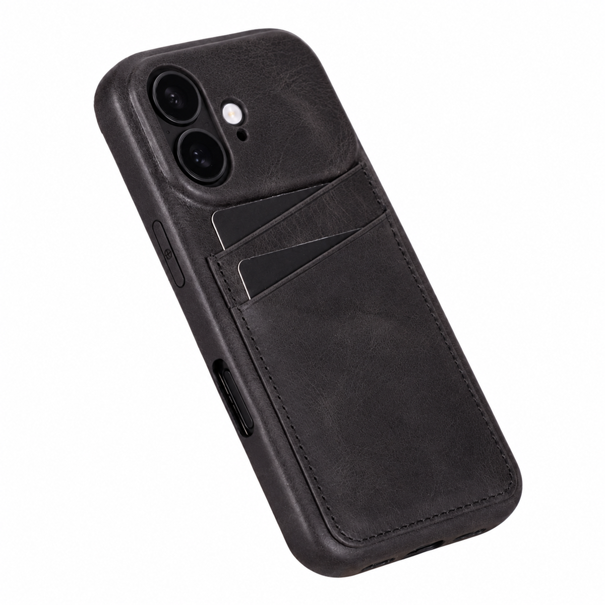 iPhone 17 Leather Case with Card Holder