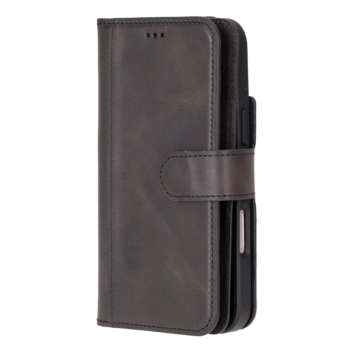 iPhone 16 Leather Double Wallet Case