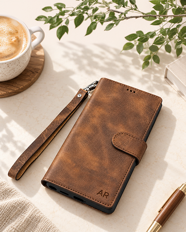 Samsung Galaxy S21 Ultra Leather Wallet Case