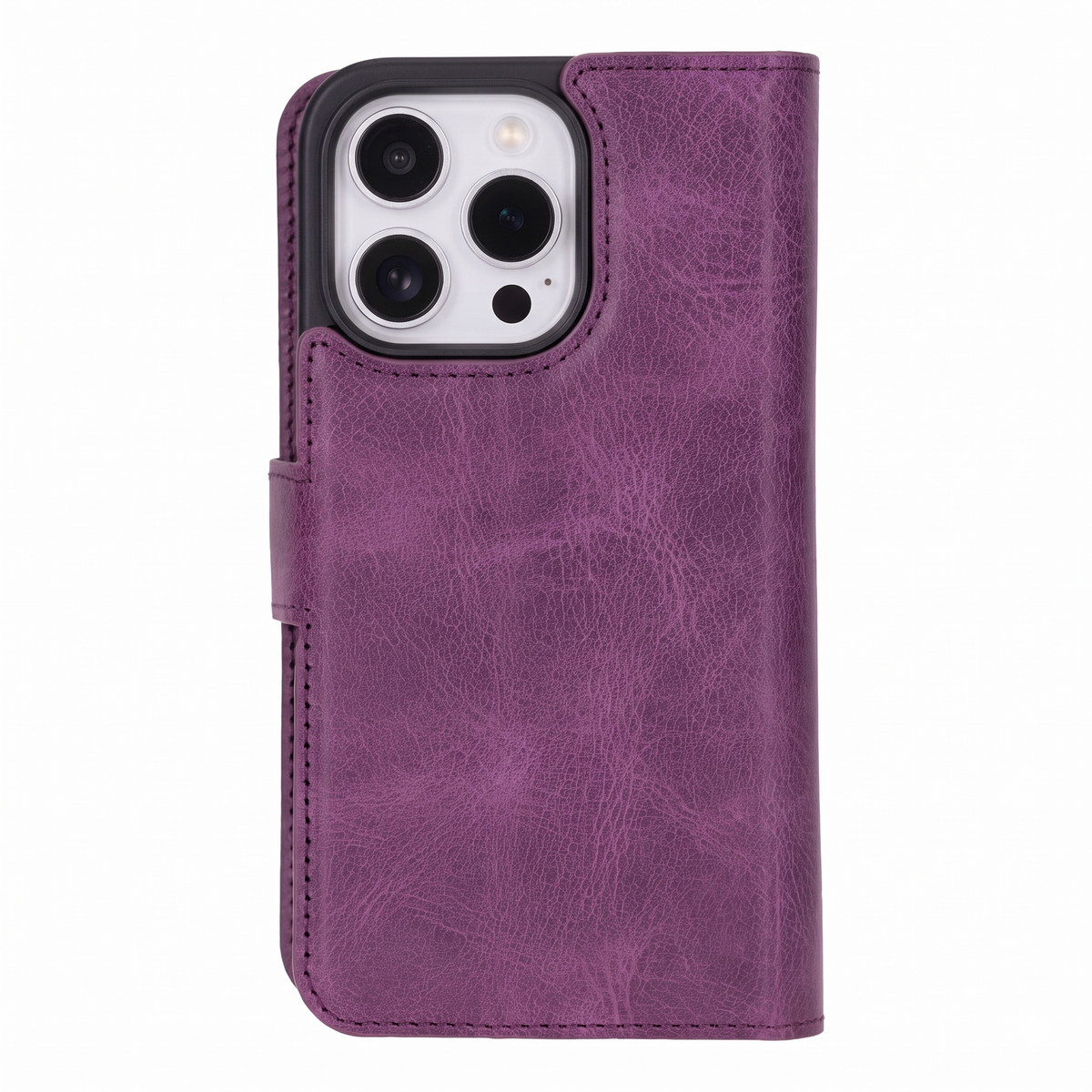 iPhone 16 Pro Leather Double Wallet Case