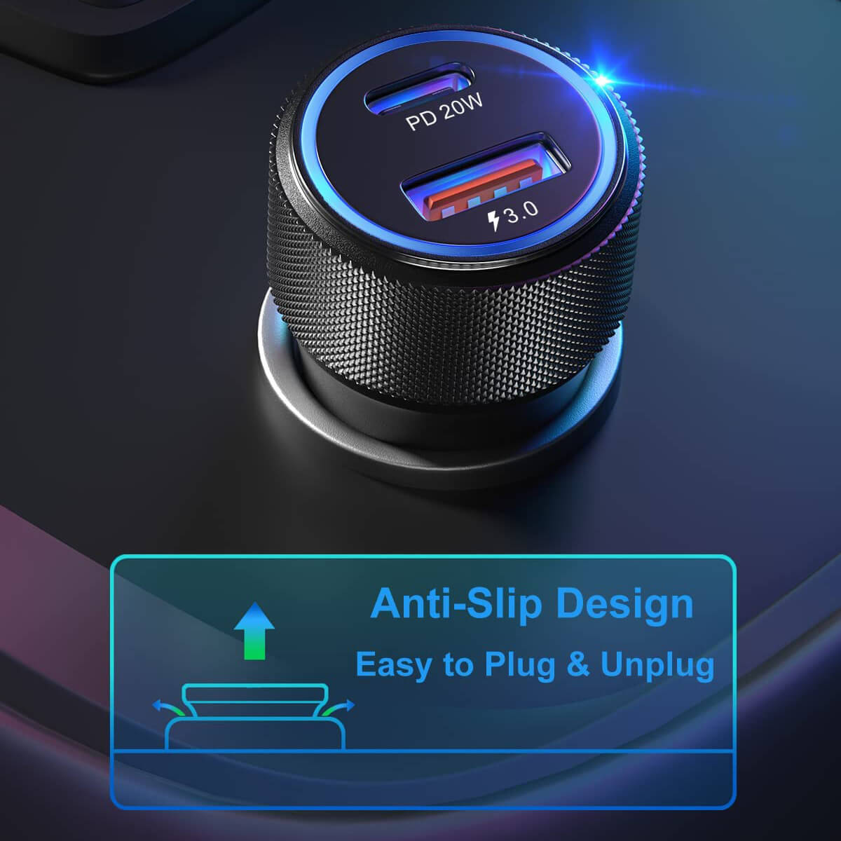 36W Fast Car Charger