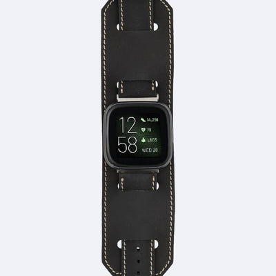 Fitbit Versa Leather Watch Band - The Cuff