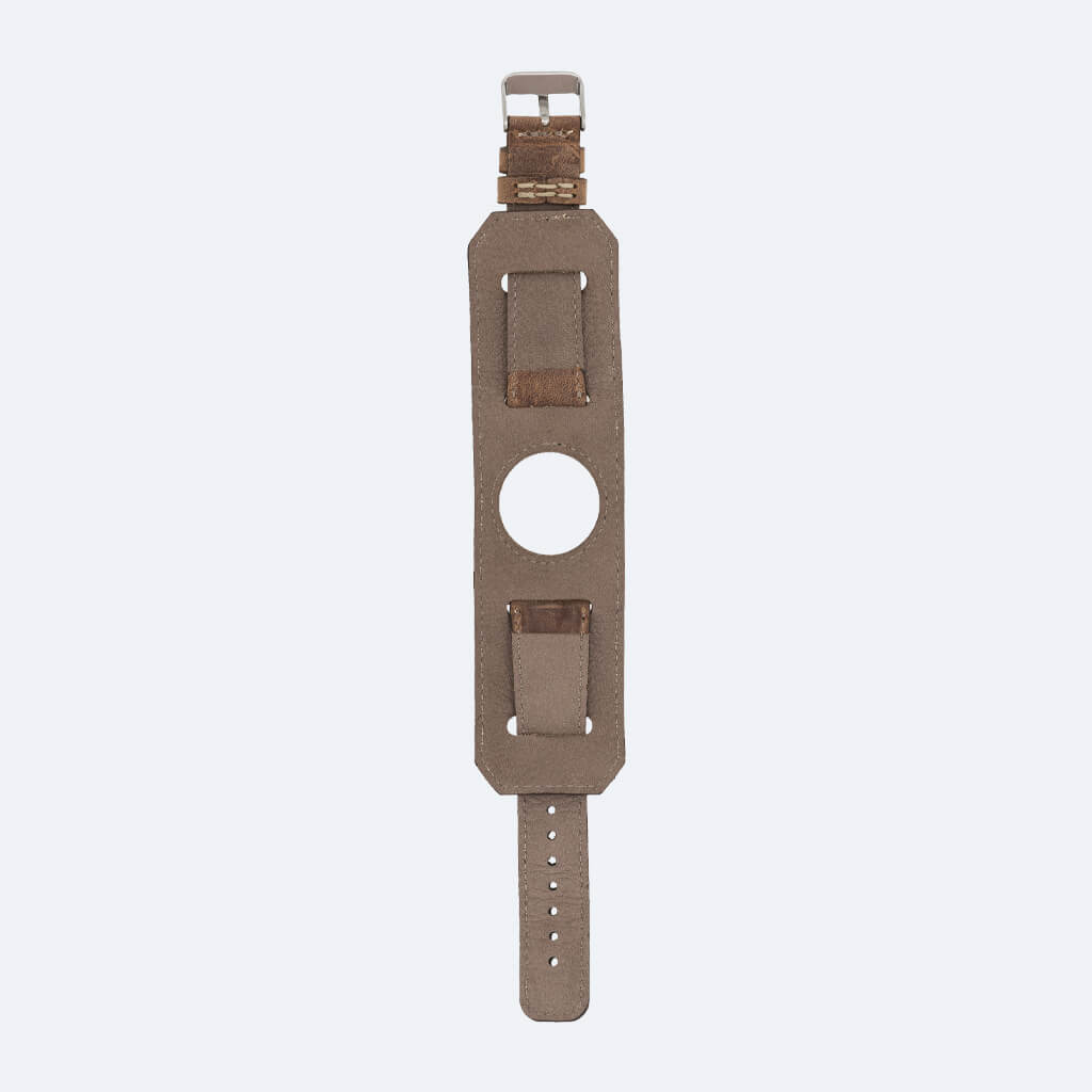 Best Cuff Leather Watch Band for Fitbit Versa 3 / 2 - Oxa 11