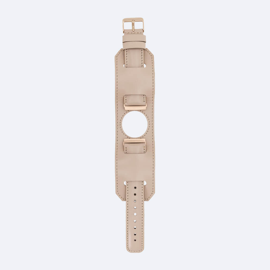 Best Cuff Leather Watch Band for Fitbit Versa 3 / 2 - Oxa 16