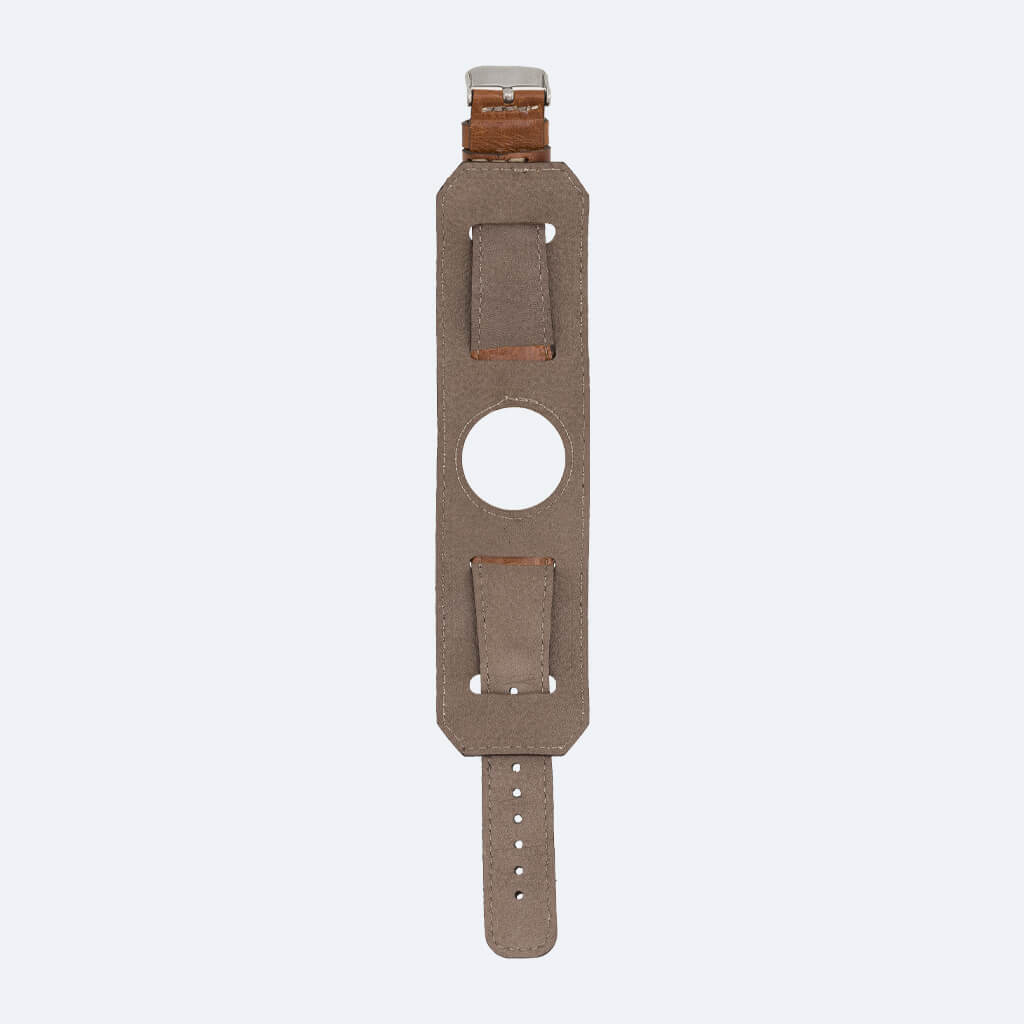 Best Cuff Leather Watch Band for Fitbit Versa 3 / 2 - Oxa 35