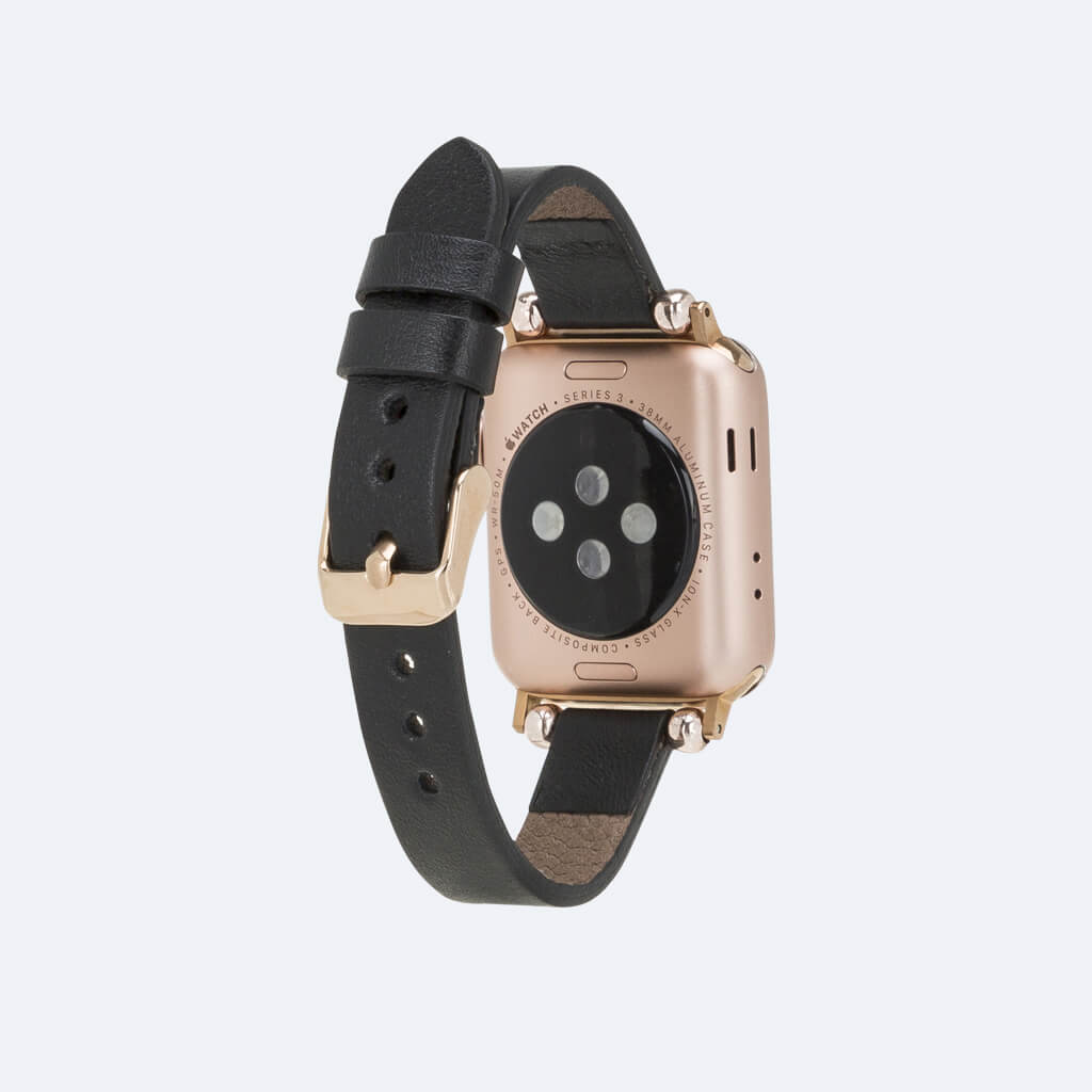 Leather Slim Apple Watch Band for Women | Oxa Leather 3