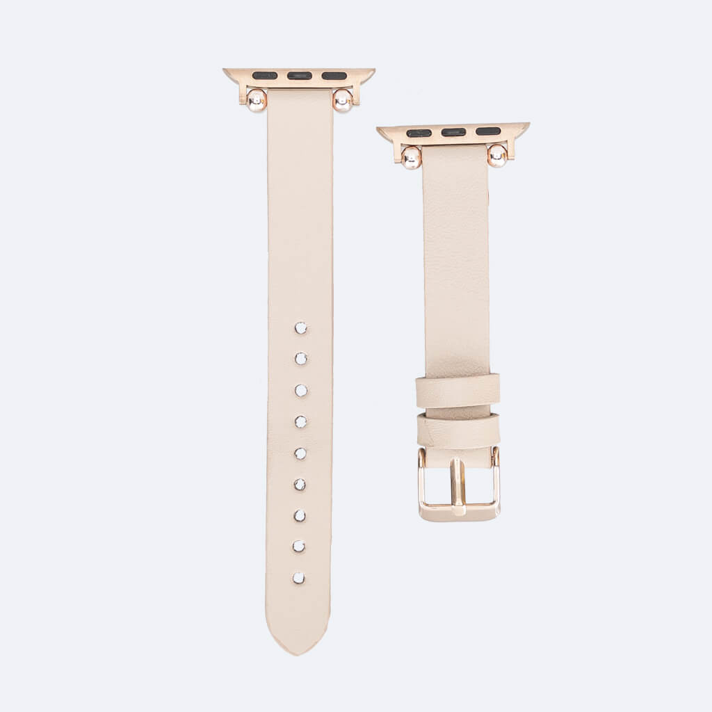 Leather Slim Apple Watch Band for Women | Oxa Leather 11