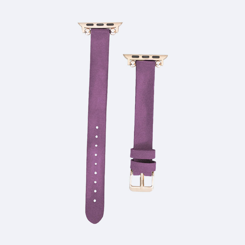 Leather Slim Apple Watch Band for Women | Oxa Leather 37
