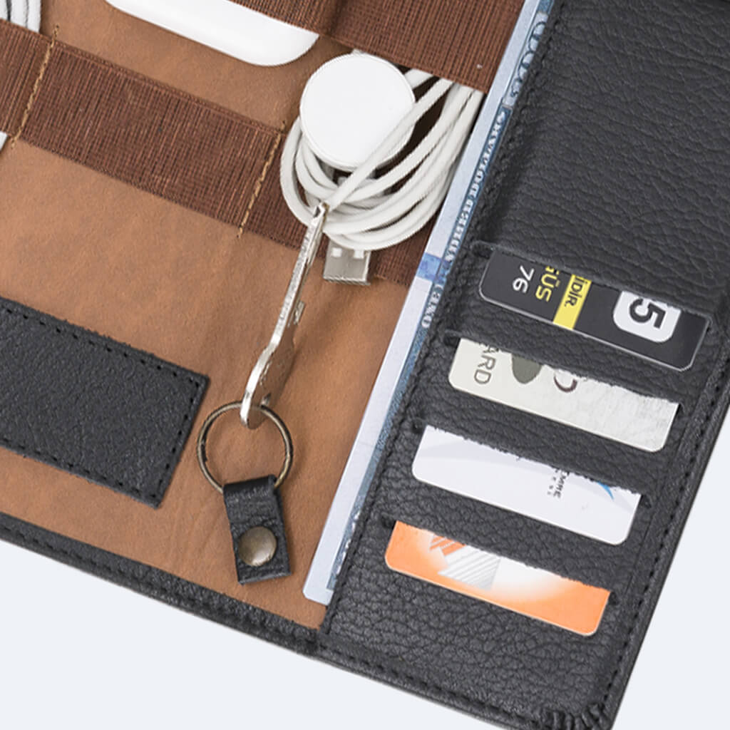 Leather Travel Organizer | Oxa Leather 13
