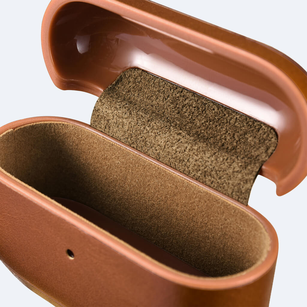 Leather Apple AirPods Pro Case with Hook - Classic 7