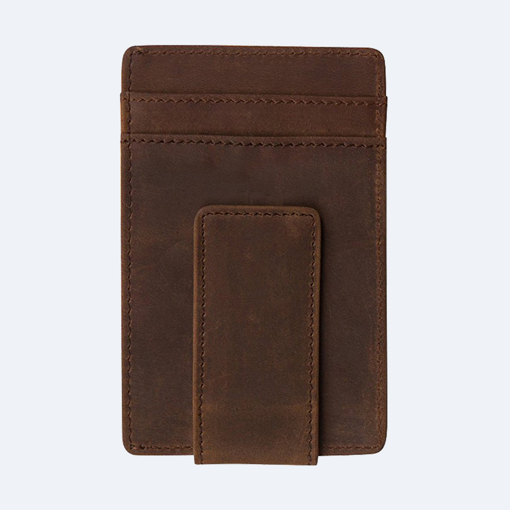 Leather Money Clip - Martin