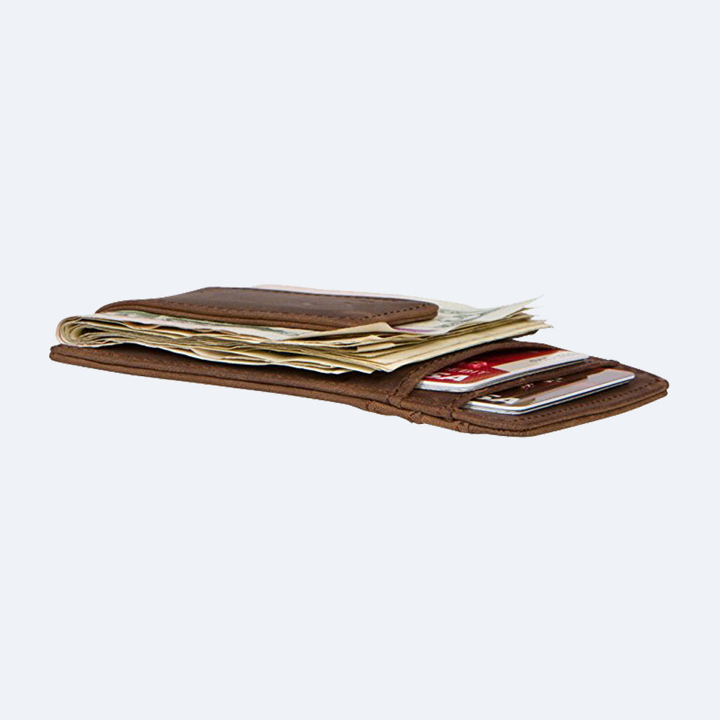 Leather Money Clip - Martin