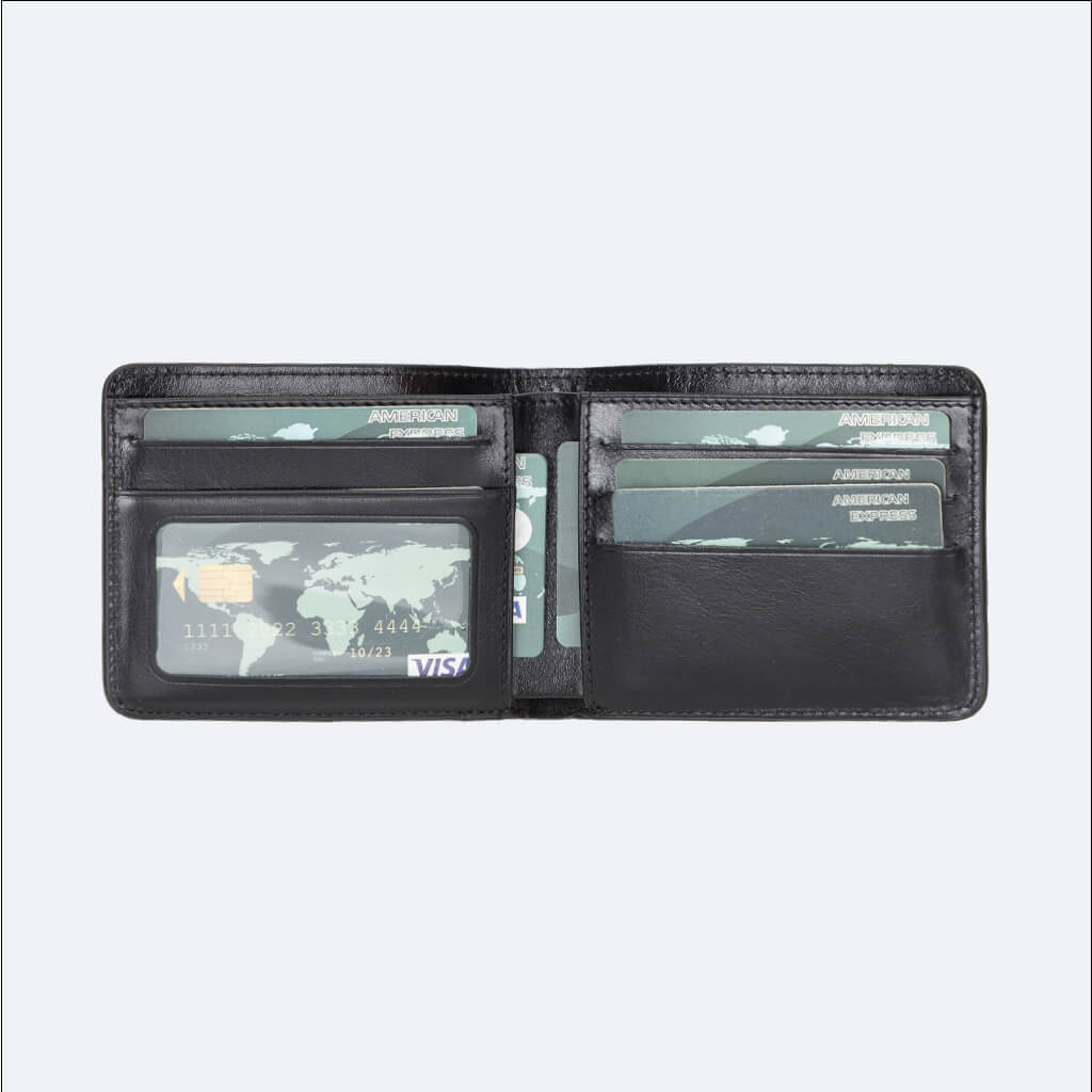 Jason Bifold Leather Wallet - Oxa Leather 11