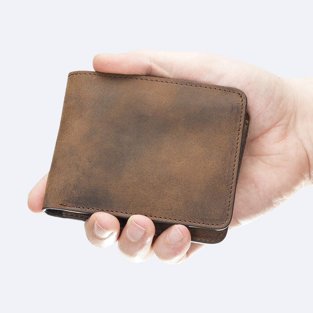Jason Bifold Leather Wallet - Oxa Leather 5