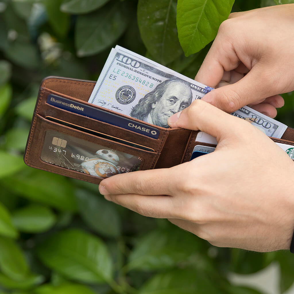 Jason Bifold Leather Wallet - Oxa Leather 7