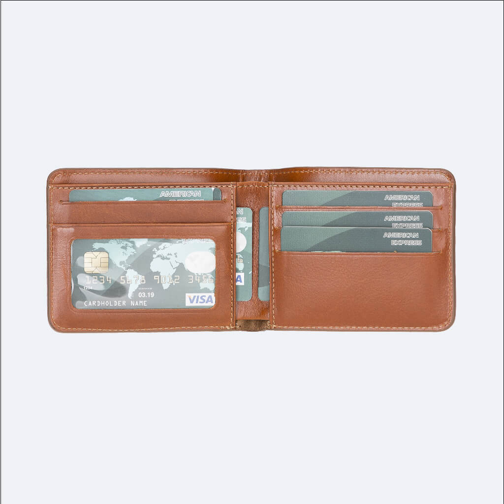 Jason Bifold Leather Wallet - Oxa Leather 18