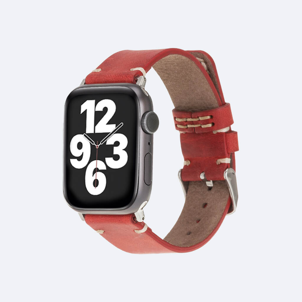 Leather Stitch Band for Apple Watch | Oxa Leather 2