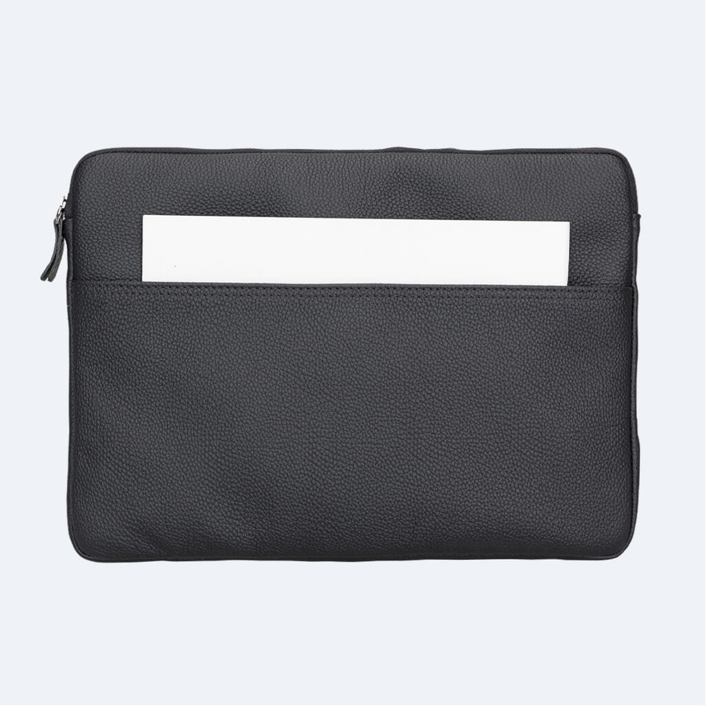 Leather iPad & Laptop Bag - Classic