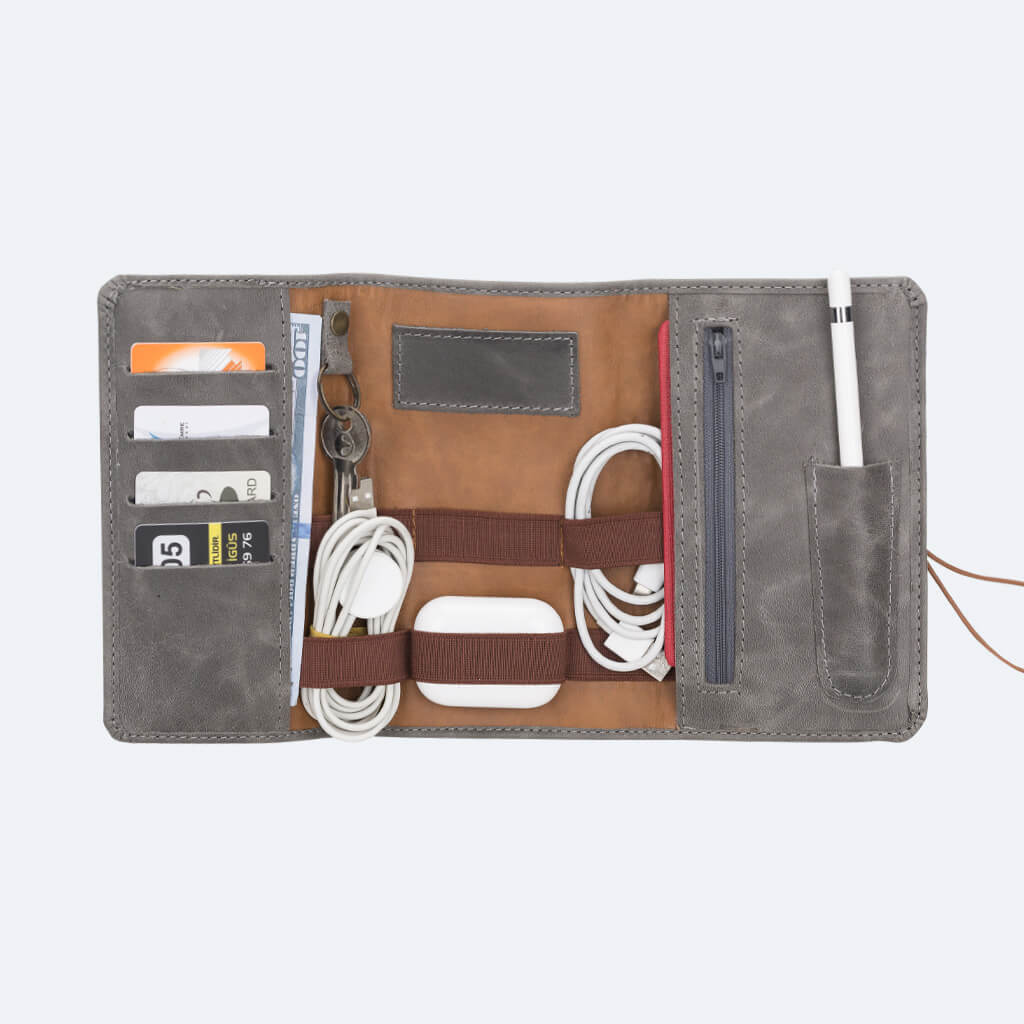Leather Travel Organizer | Oxa Leather 4
