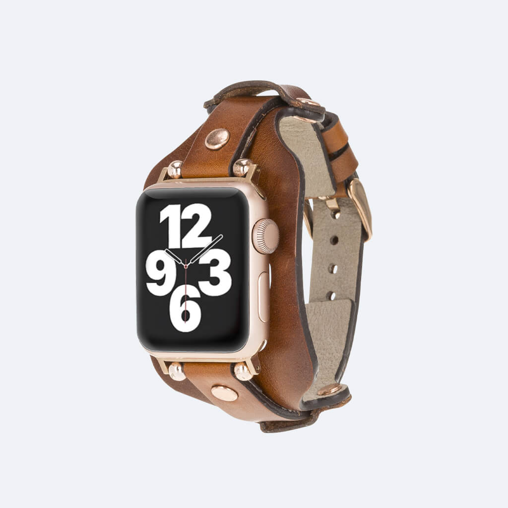 Slim Leather Band for Apple Watch | Oxa Leather 50