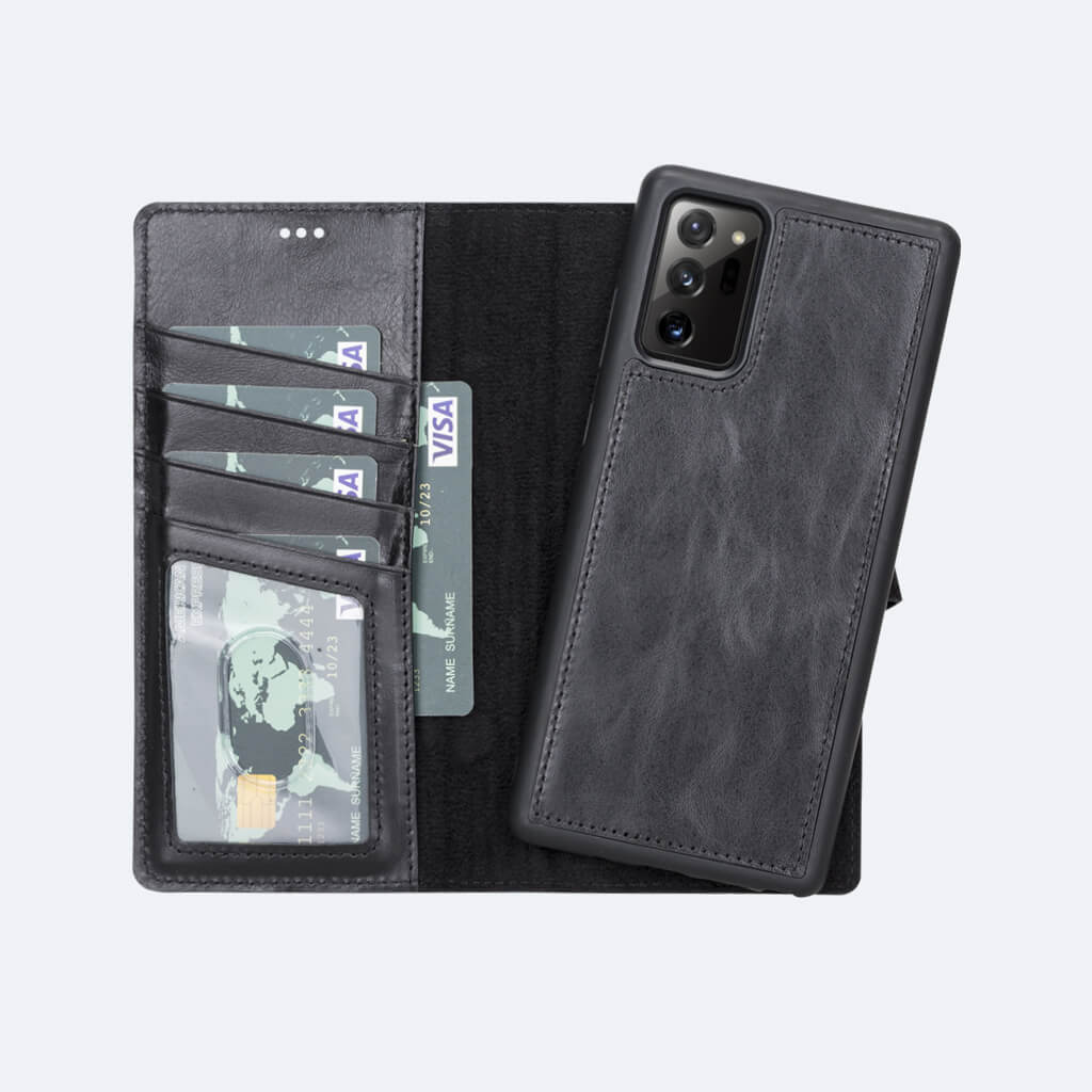 Best Leather Wallet Case for Samsung Galaxy Note20 - Oxa 1