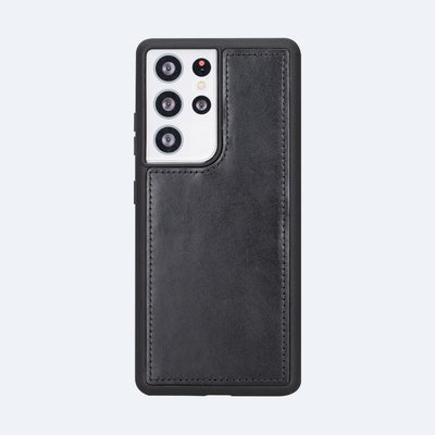 Samsung Galaxy S21 Ultra Snap-On Leather Case