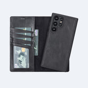 Best Leather Wallet Case for Samsung Galaxy S22 Ultra - Oxa 1