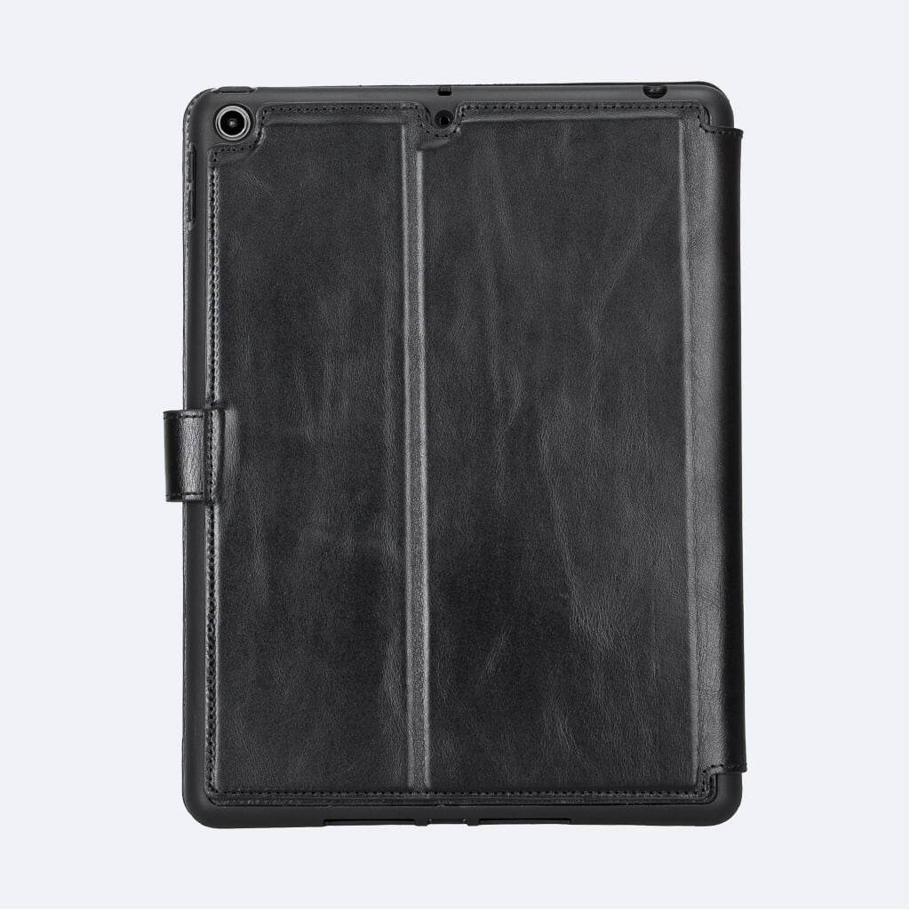Luxury iPad 10.2 Leather Cover with Pencil Holder - OXA 4
