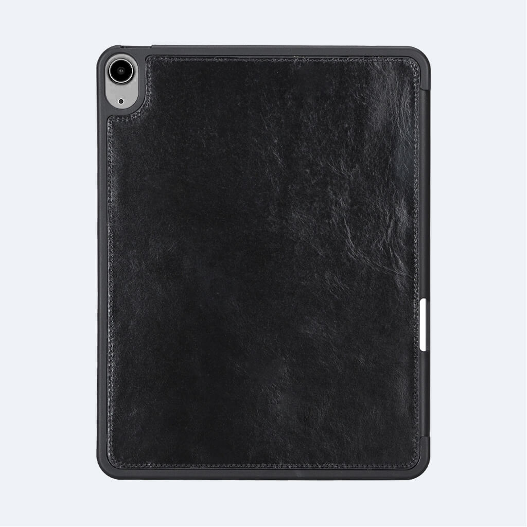 Best iPad Air 4 Leather Wallet Case with Pencil Holder - OXA 23