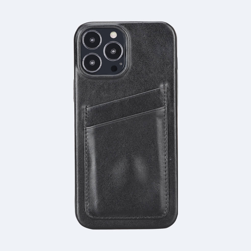 IPhone 12 Pro Max Leather Phone Case Fashion Poker Design 