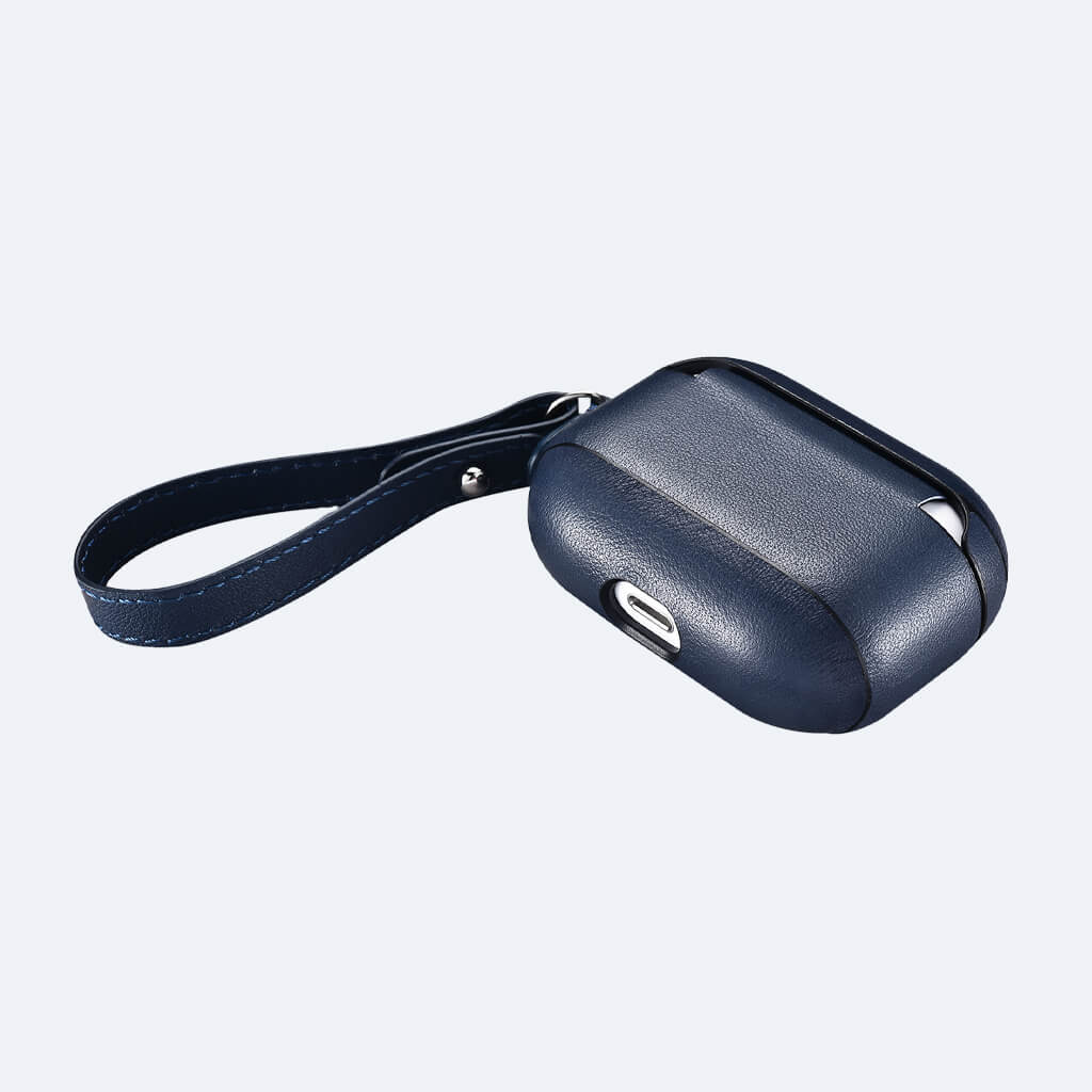 Leather Apple AirPods Pro Case with Strap | Oxa Leather 22