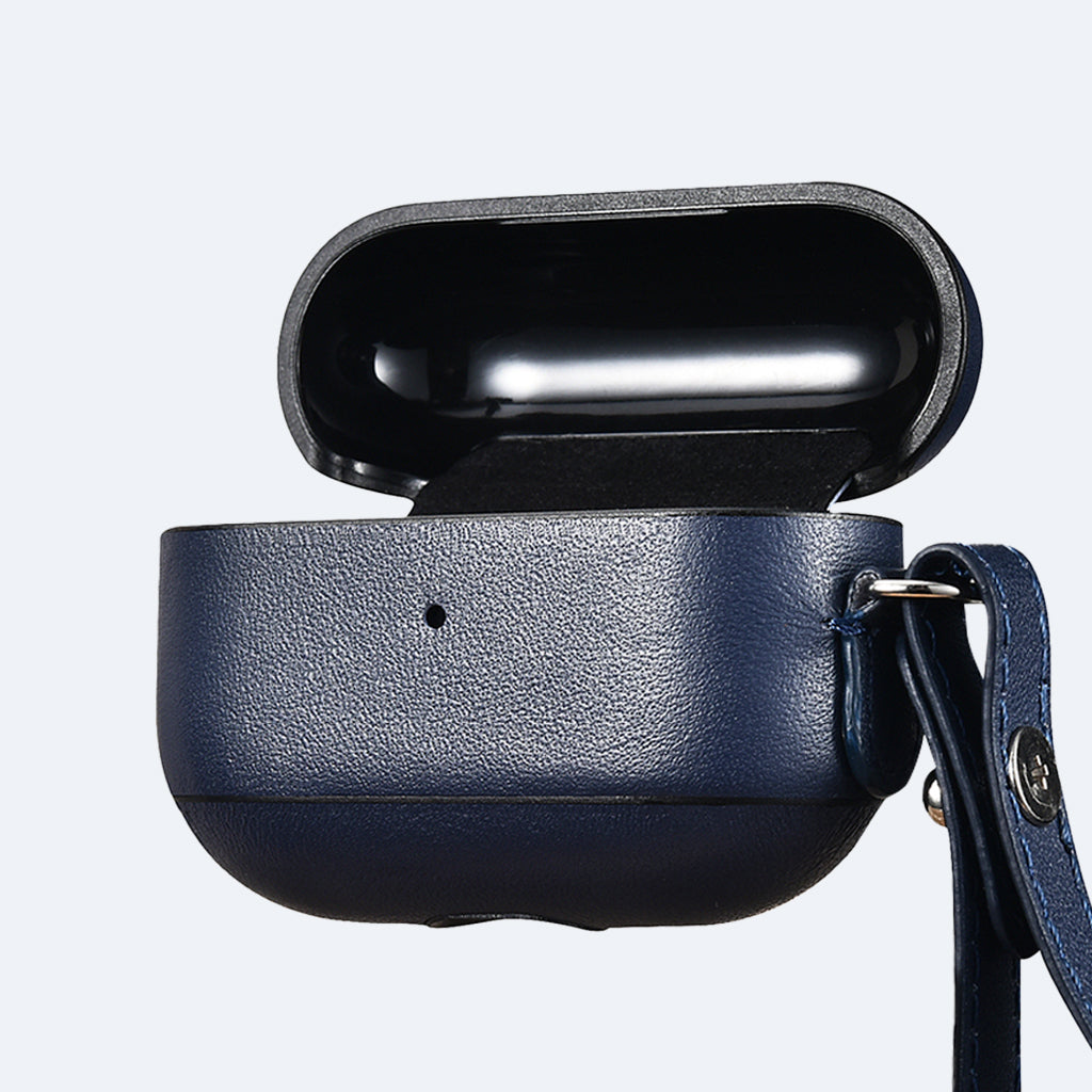 Leather Apple AirPods Pro Case with Strap | Oxa Leather 19