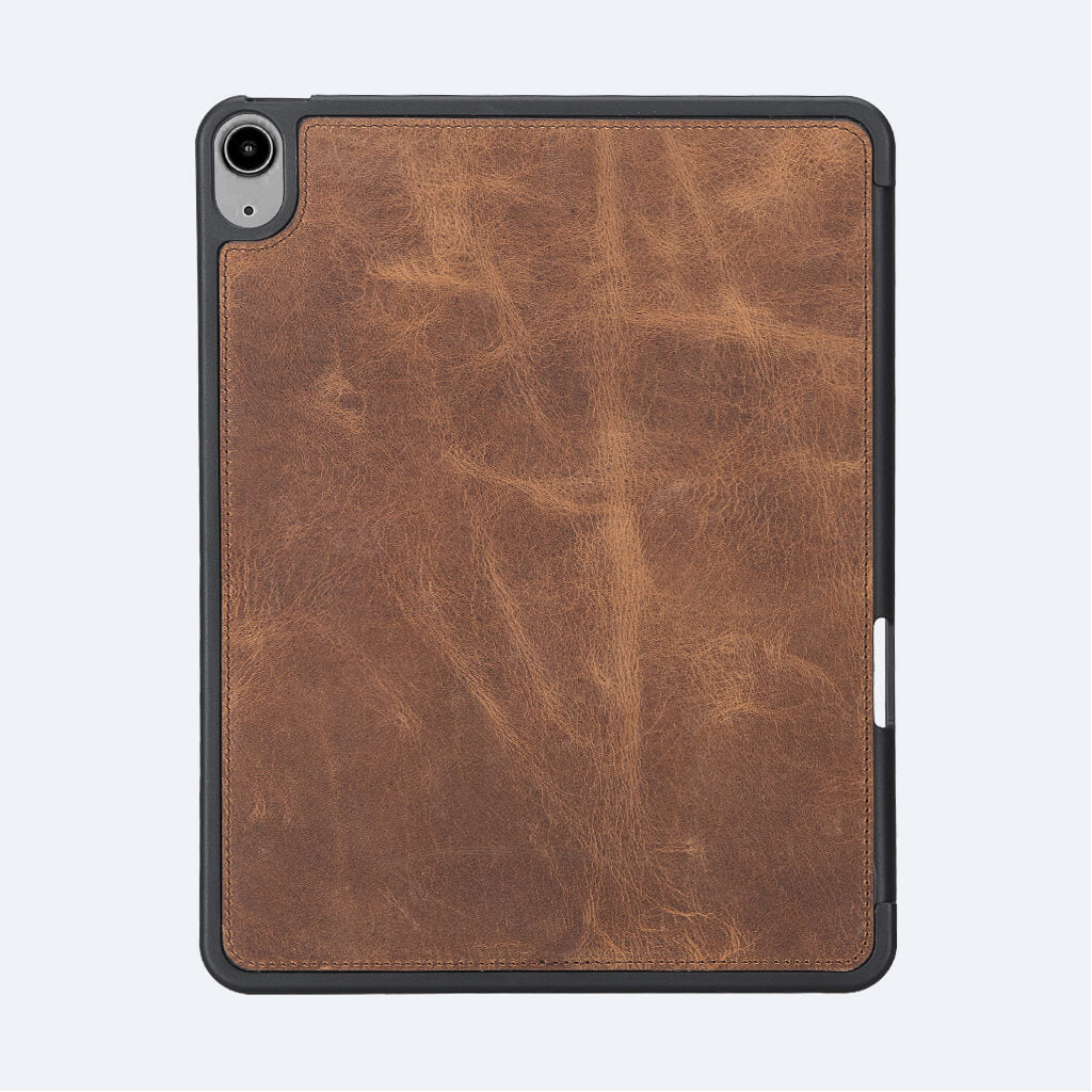 Best iPad Air 4 Leather Wallet Case with Pencil Holder - OXA 7