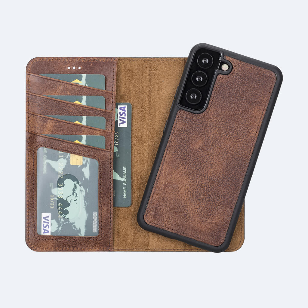 Best Leather Wallet Case for Samsung Galaxy S22 Plus - Oxa 6