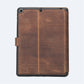 Luxury iPad 10.2 Leather Cover with Pencil Holder - OXA 12