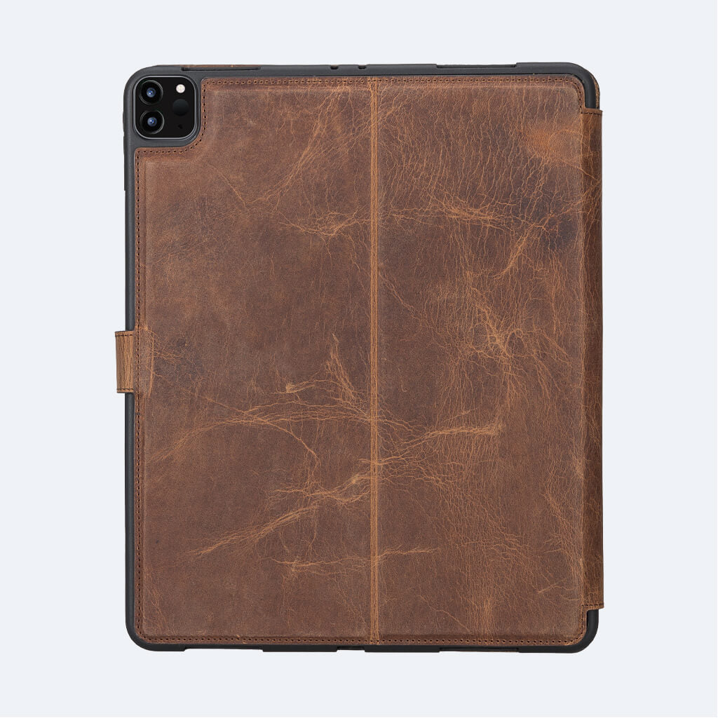 Premium iPad Pro 12.9 Leather Case with Pencil Holder - OXA 12