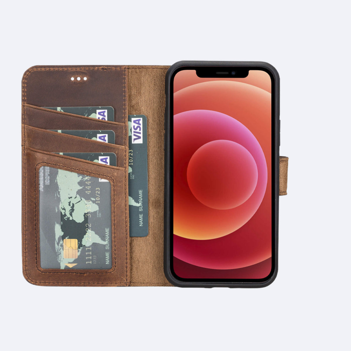 Best Leather Wallet Case for iPhone 11 Pro - Oxa 16