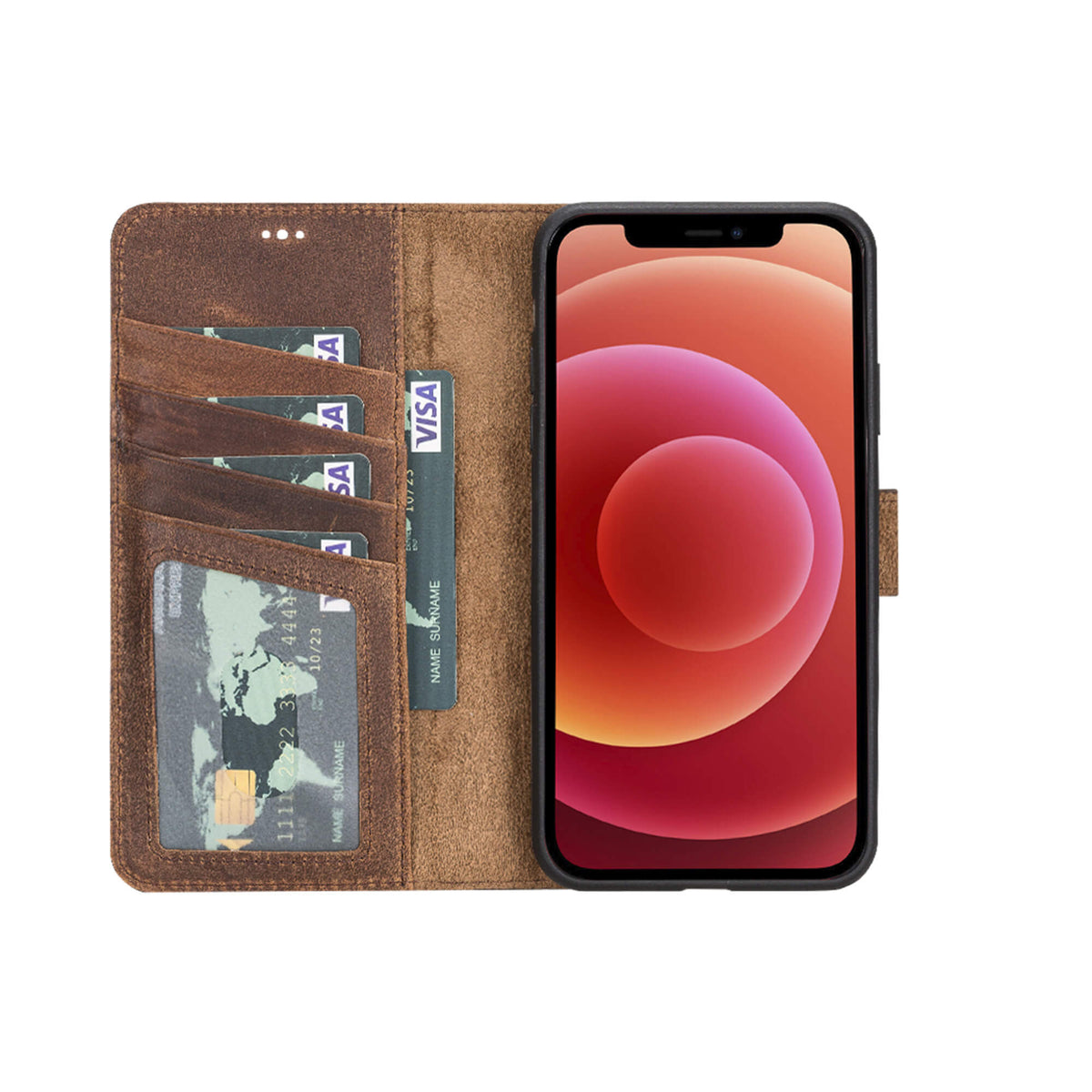 Premium Leather Wallet Case for iPhone 11 Pro Max - Oxa 16