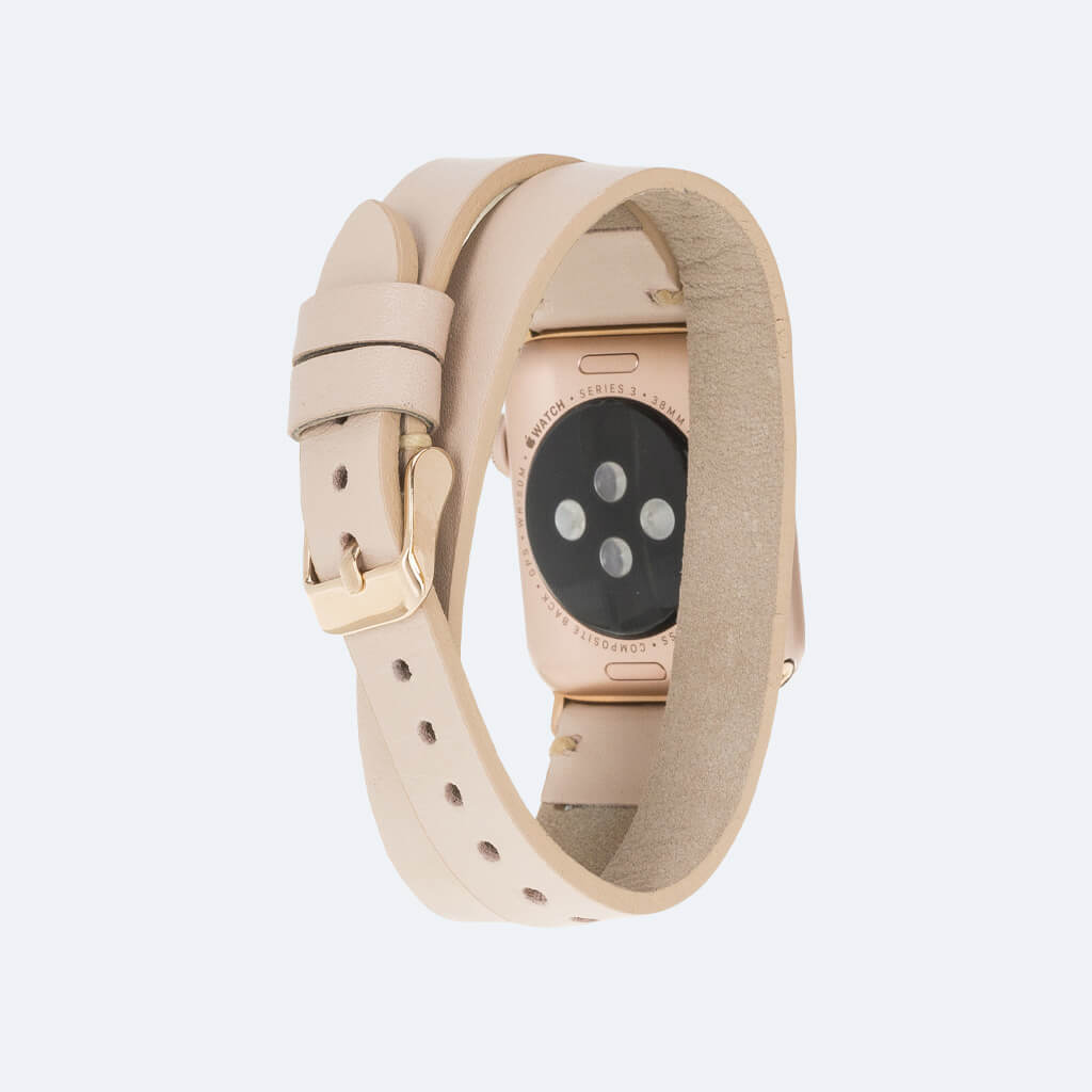 Double Tour Leather Apple Watch Strap | Oxa Leather 21
