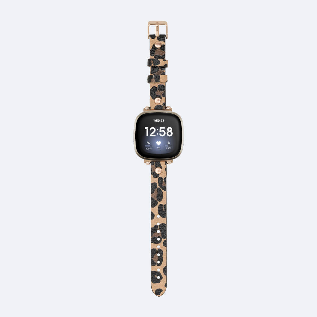 Versa 2 leopard band hot sale