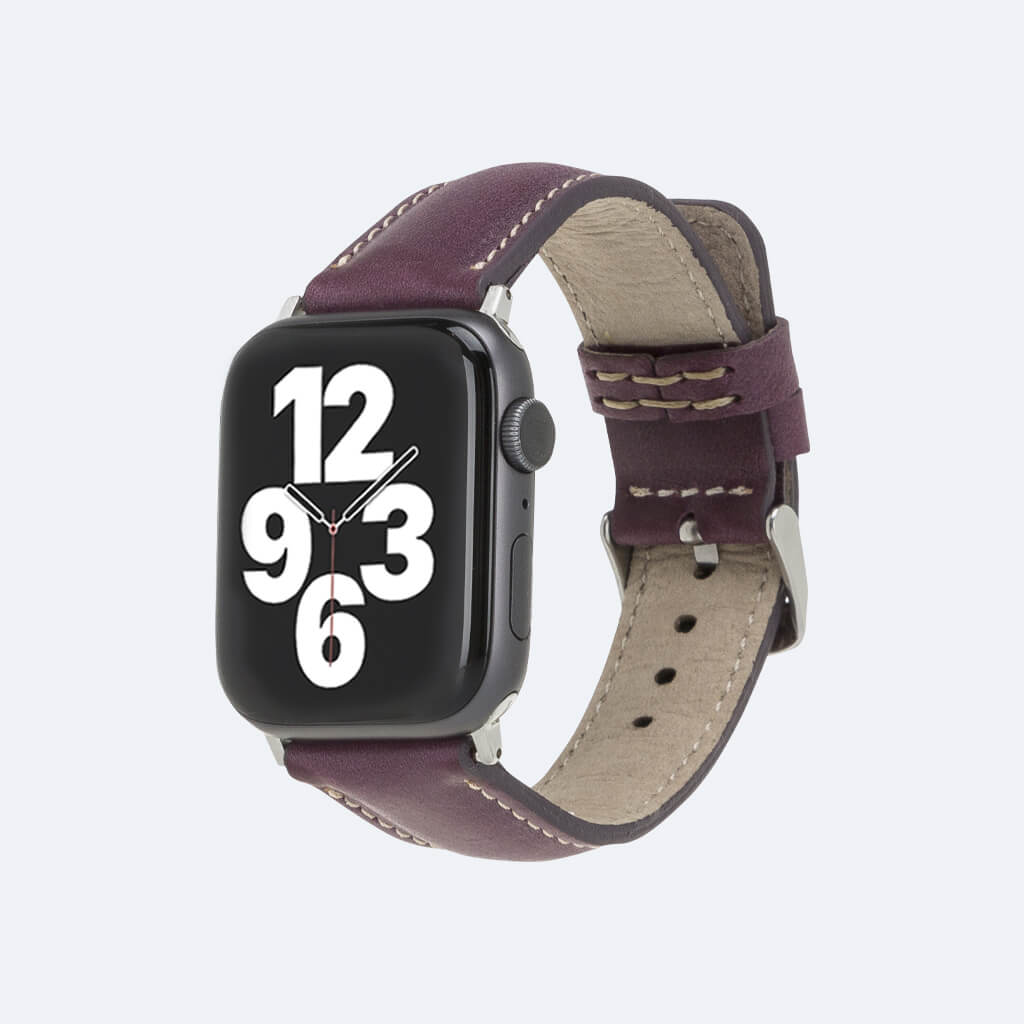 Luxury Leather Apple Watch 6 / SE Band and Strap | Oxa 19