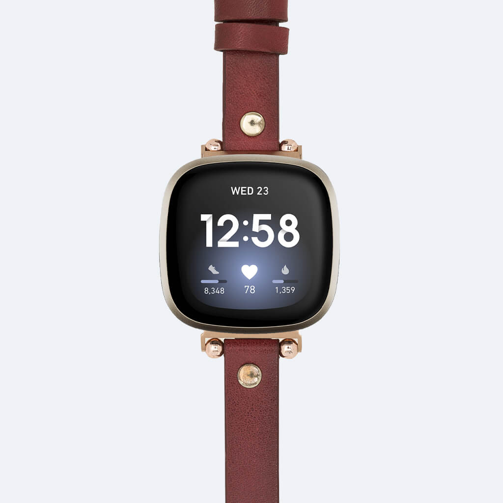 Slim fitbit hot sale versa band