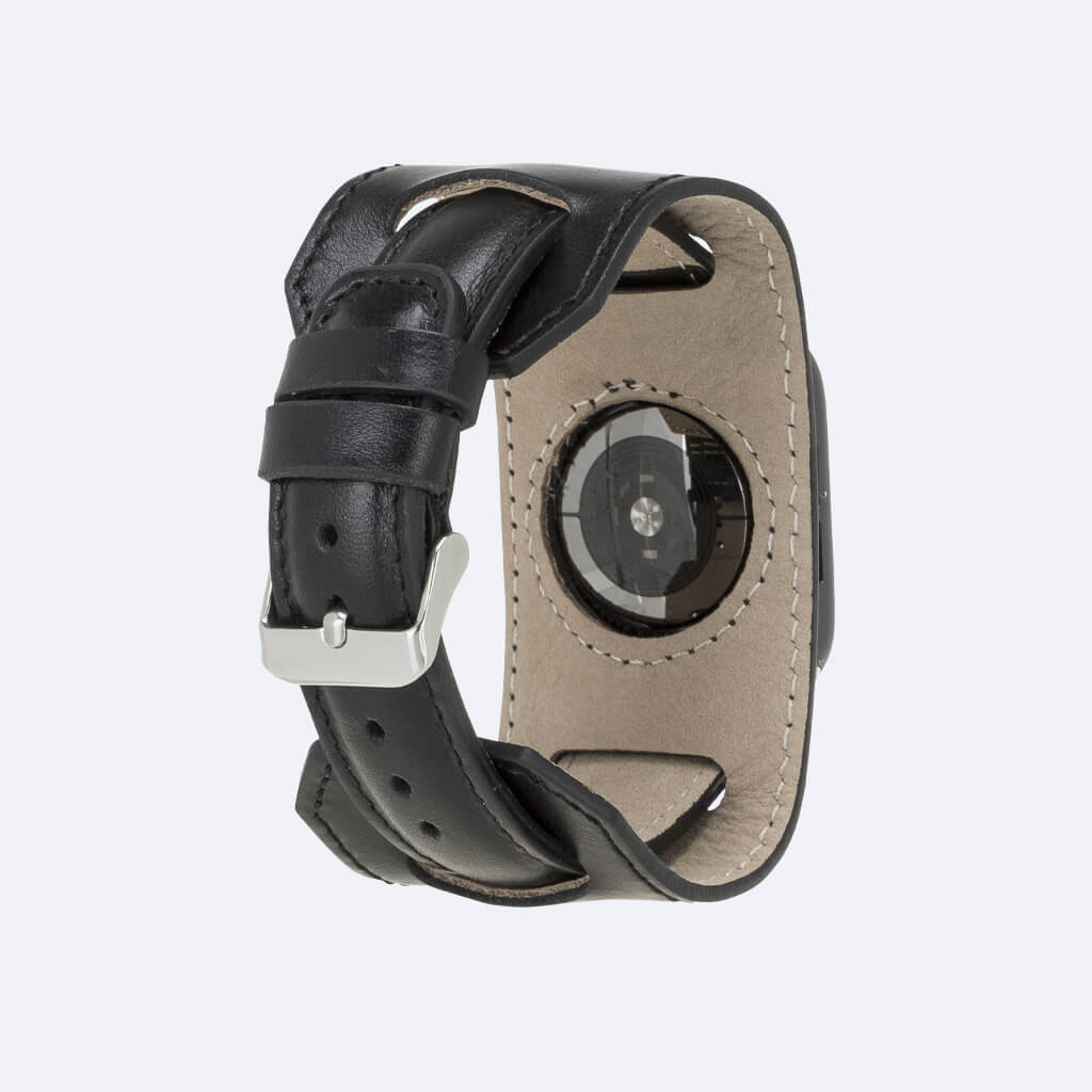 Leather Apple Watch Band in Cuff Style for 44mm / 40mm | Oxa Leather 10