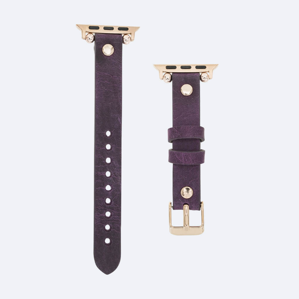 Slim Leather Band for Apple Watch | Oxa Leather 52